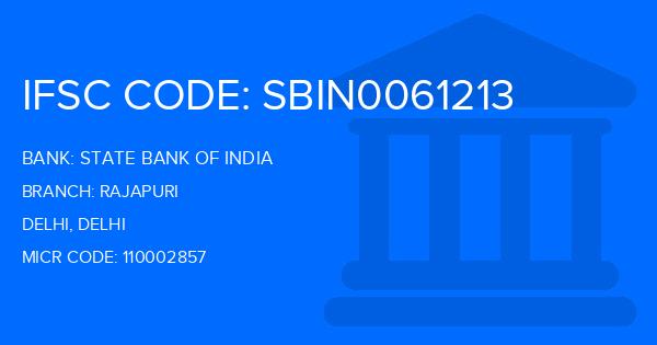 State Bank Of India (SBI) Rajapuri Branch IFSC Code
