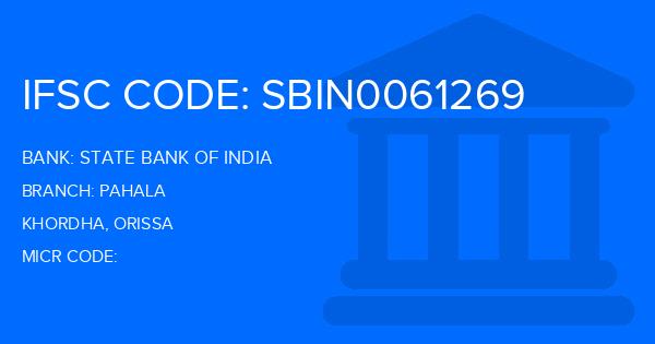 State Bank Of India (SBI) Pahala Branch IFSC Code