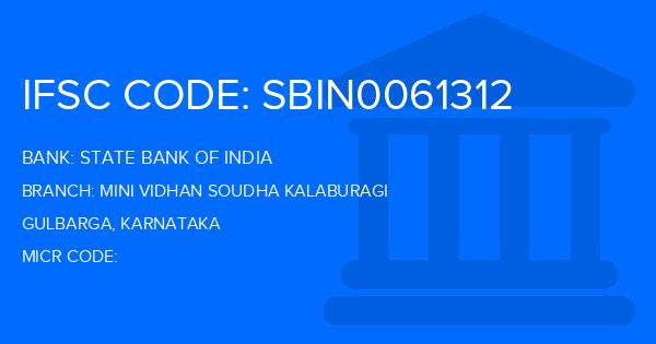 State Bank Of India (SBI) Mini Vidhan Soudha Kalaburagi Branch IFSC Code