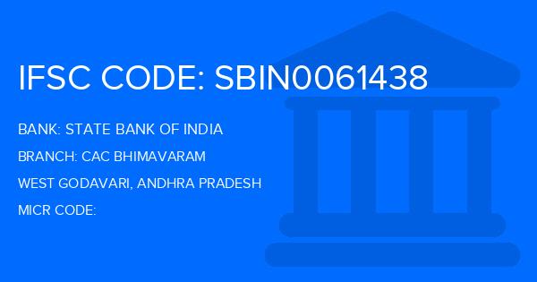 State Bank Of India (SBI) Cac Bhimavaram Branch IFSC Code