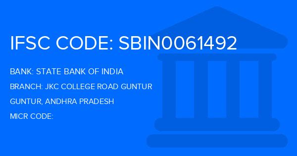State Bank Of India (SBI) Jkc College Road Guntur Branch IFSC Code