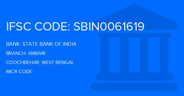 State Bank Of India (SBI) Ambari Branch IFSC Code