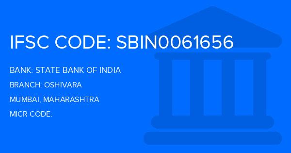 State Bank Of India (SBI) Oshivara Branch IFSC Code