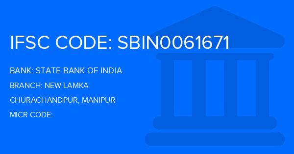 State Bank Of India (SBI) New Lamka Branch IFSC Code