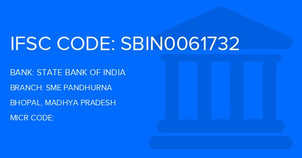 State Bank Of India (SBI) Sme Pandhurna Branch IFSC Code