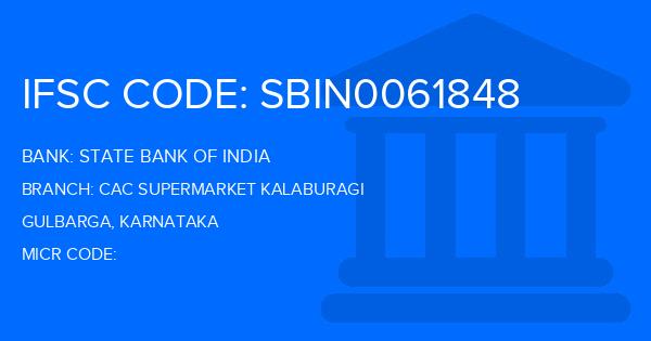 State Bank Of India (SBI) Cac Supermarket Kalaburagi Branch IFSC Code