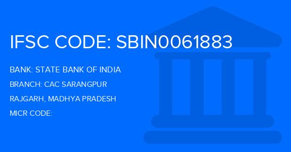 State Bank Of India (SBI) Cac Sarangpur Branch IFSC Code