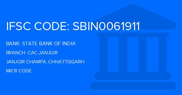 State Bank Of India (SBI) Cac Janjgir Branch IFSC Code