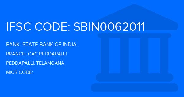 State Bank Of India (SBI) Cac Peddapalli Branch IFSC Code