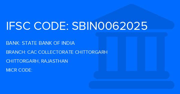State Bank Of India (SBI) Cac Collectorate Chittorgarh Branch IFSC Code