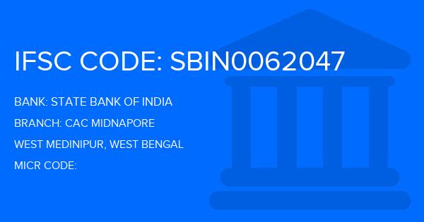 State Bank Of India (SBI) Cac Midnapore Branch IFSC Code