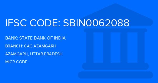 State Bank Of India (SBI) Cac Azamgarh Branch IFSC Code