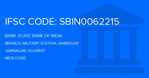 State Bank Of India (SBI) Military Station Jamnagar Branch IFSC Code