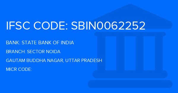 State Bank Of India (SBI) Sector Noida Branch IFSC Code