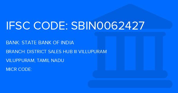 State Bank Of India (SBI) District Sales Hub Iii Villupuram Branch IFSC Code