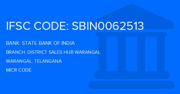 State Bank Of India (SBI) District Sales Hub Warangal Branch IFSC Code