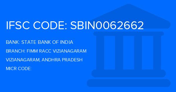 State Bank Of India (SBI) Fimm Racc Vizianagaram Branch IFSC Code