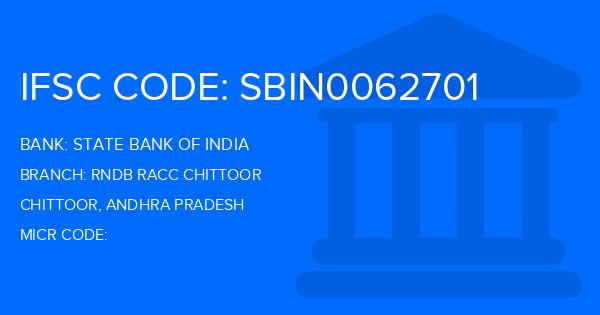 State Bank Of India (SBI) Rndb Racc Chittoor Branch IFSC Code