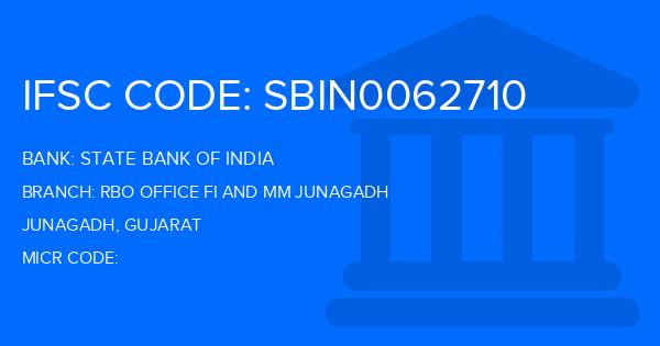 State Bank Of India (SBI) Rbo Office Fi And Mm Junagadh Branch IFSC Code