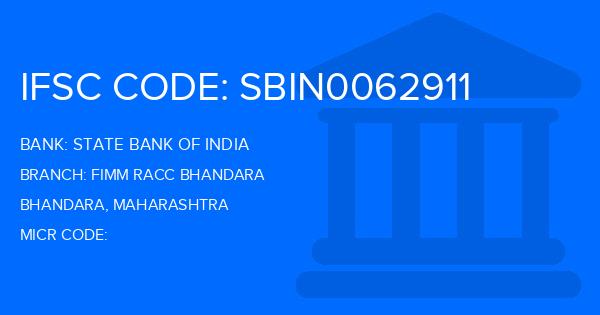 State Bank Of India (SBI) Fimm Racc Bhandara Branch IFSC Code