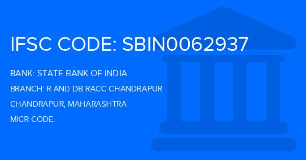 State Bank Of India (SBI) R And Db Racc Chandrapur Branch IFSC Code