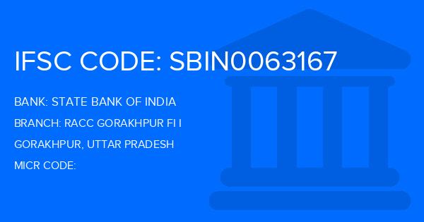 State Bank Of India (SBI) Racc Gorakhpur Fi I Branch IFSC Code