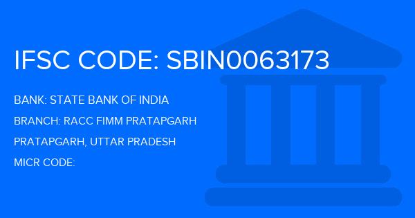 State Bank Of India (SBI) Racc Fimm Pratapgarh Branch IFSC Code