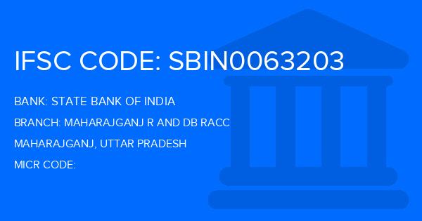 State Bank Of India (SBI) Maharajganj R And Db Racc Branch IFSC Code