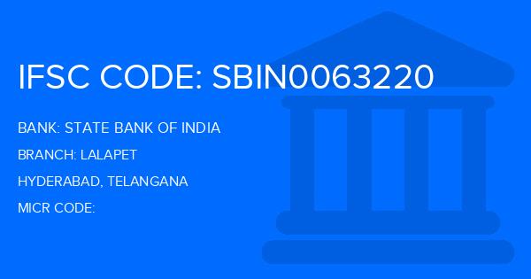 State Bank Of India (SBI) Lalapet Branch IFSC Code