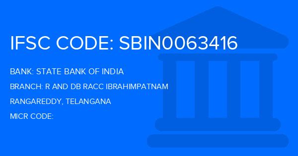State Bank Of India (SBI) R And Db Racc Ibrahimpatnam Branch IFSC Code