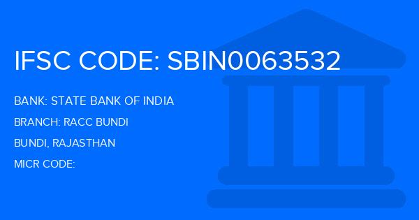 State Bank Of India (SBI) Racc Bundi Branch IFSC Code