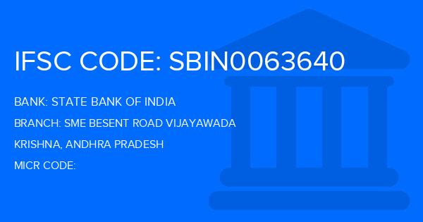 State Bank Of India (SBI) Sme Besent Road Vijayawada Branch IFSC Code