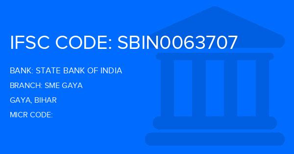 State Bank Of India (SBI) Sme Gaya Branch IFSC Code