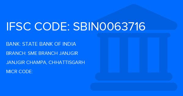 State Bank Of India (SBI) Sme Branch Janjgir Branch IFSC Code