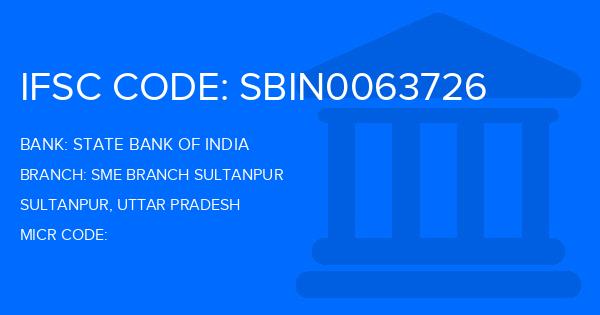 State Bank Of India (SBI) Sme Branch Sultanpur Branch IFSC Code