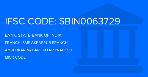 State Bank Of India (SBI) Sme Akbarpur Branch