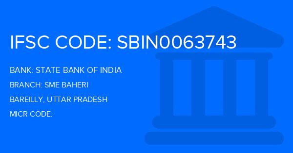 State Bank Of India (SBI) Sme Baheri Branch IFSC Code