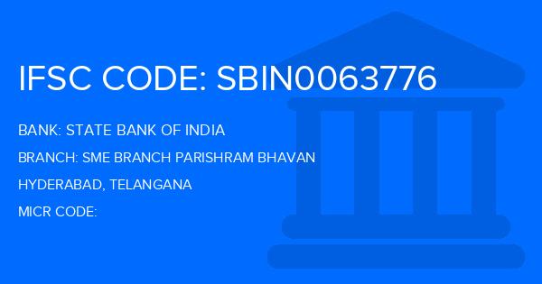 State Bank Of India (SBI) Sme Branch Parishram Bhavan Branch IFSC Code