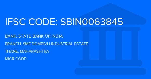 State Bank Of India (SBI) Sme Dombivli Industrial Estate Branch IFSC Code