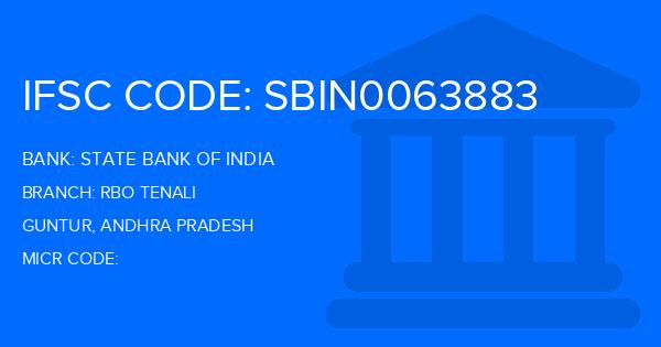 State Bank Of India (SBI) Rbo Tenali Branch IFSC Code