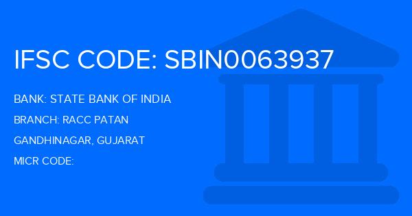 State Bank Of India (SBI) Racc Patan Branch IFSC Code