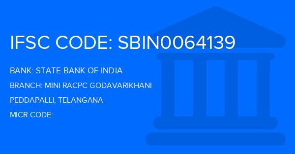 State Bank Of India (SBI) Mini Racpc Godavarikhani Branch IFSC Code