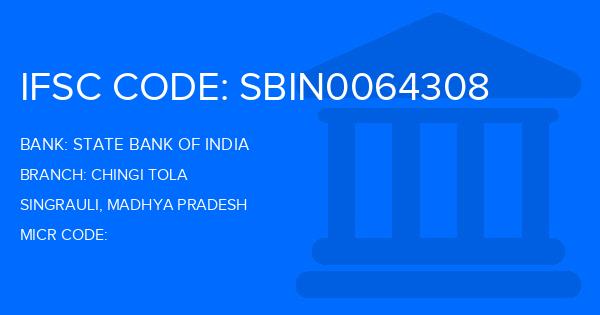 State Bank Of India (SBI) Chingi Tola Branch IFSC Code