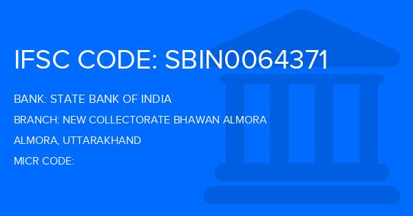 State Bank Of India (SBI) New Collectorate Bhawan Almora Branch IFSC Code