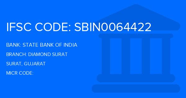 State Bank Of India (SBI) Diamond Surat Branch IFSC Code
