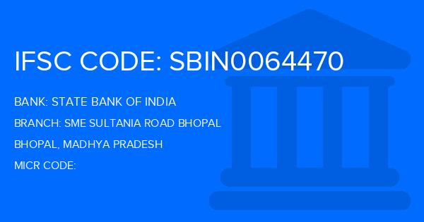 State Bank Of India (SBI) Sme Sultania Road Bhopal Branch IFSC Code