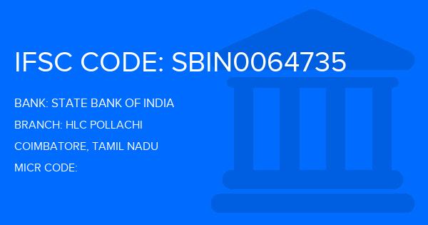 State Bank Of India (SBI) Hlc Pollachi Branch IFSC Code