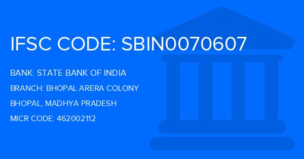 State Bank Of India (SBI) Bhopal Arera Colony Branch IFSC Code