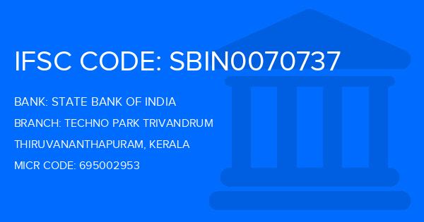 State Bank Of India (SBI) Techno Park Trivandrum Branch IFSC Code