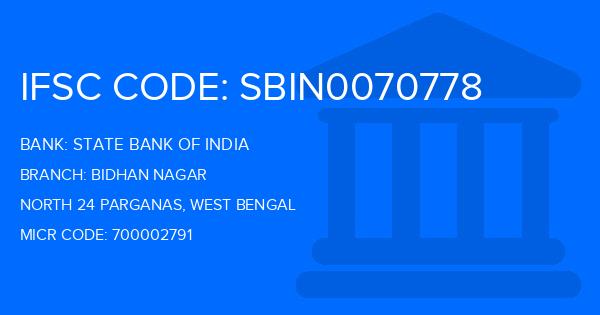 State Bank Of India (SBI) Bidhan Nagar Branch IFSC Code